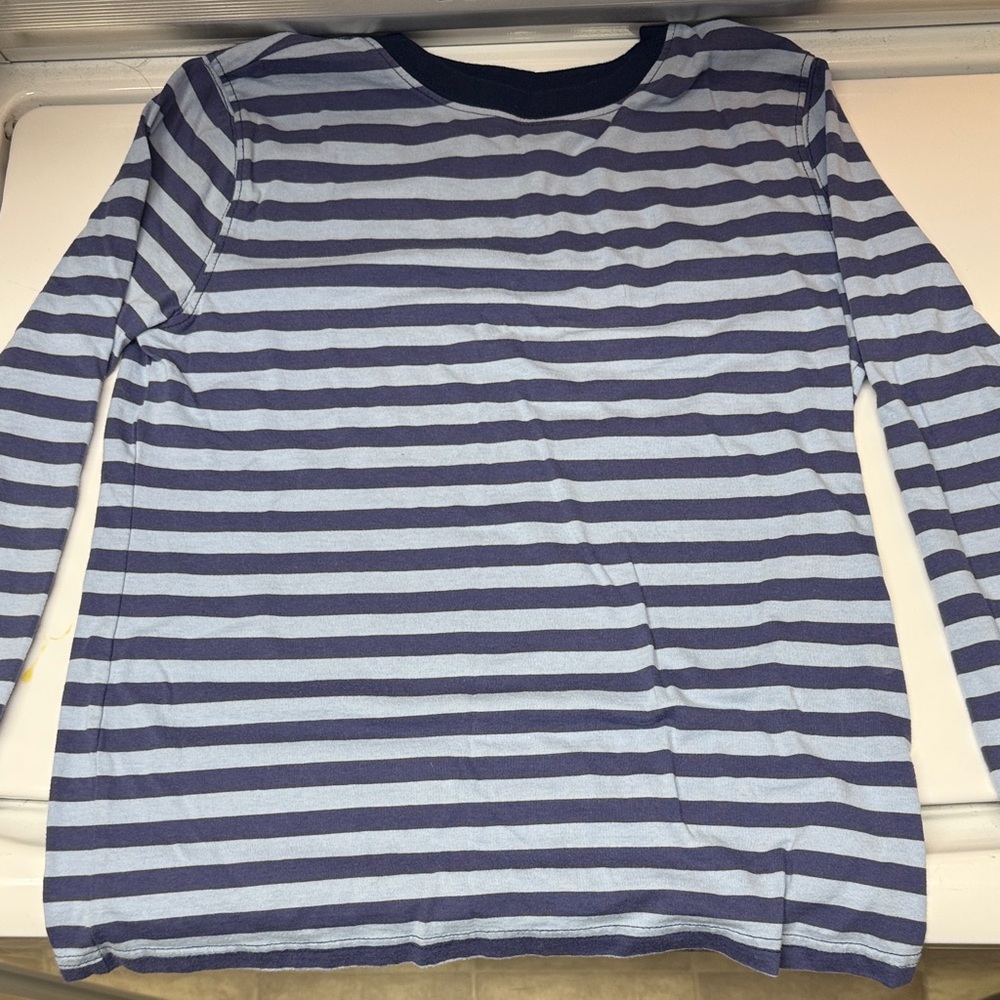 Carter’s Blue Striped Long Sleeve Shirt